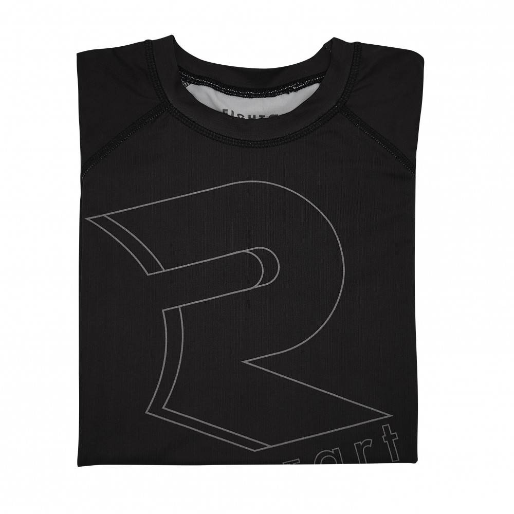 Rashguard à manches courtes - Collection Technique & Performance - Modèle Dark