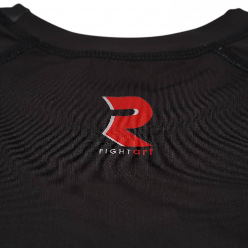 Rashguard à manches courtes - Collection Technique & Performance - Modèle Dark