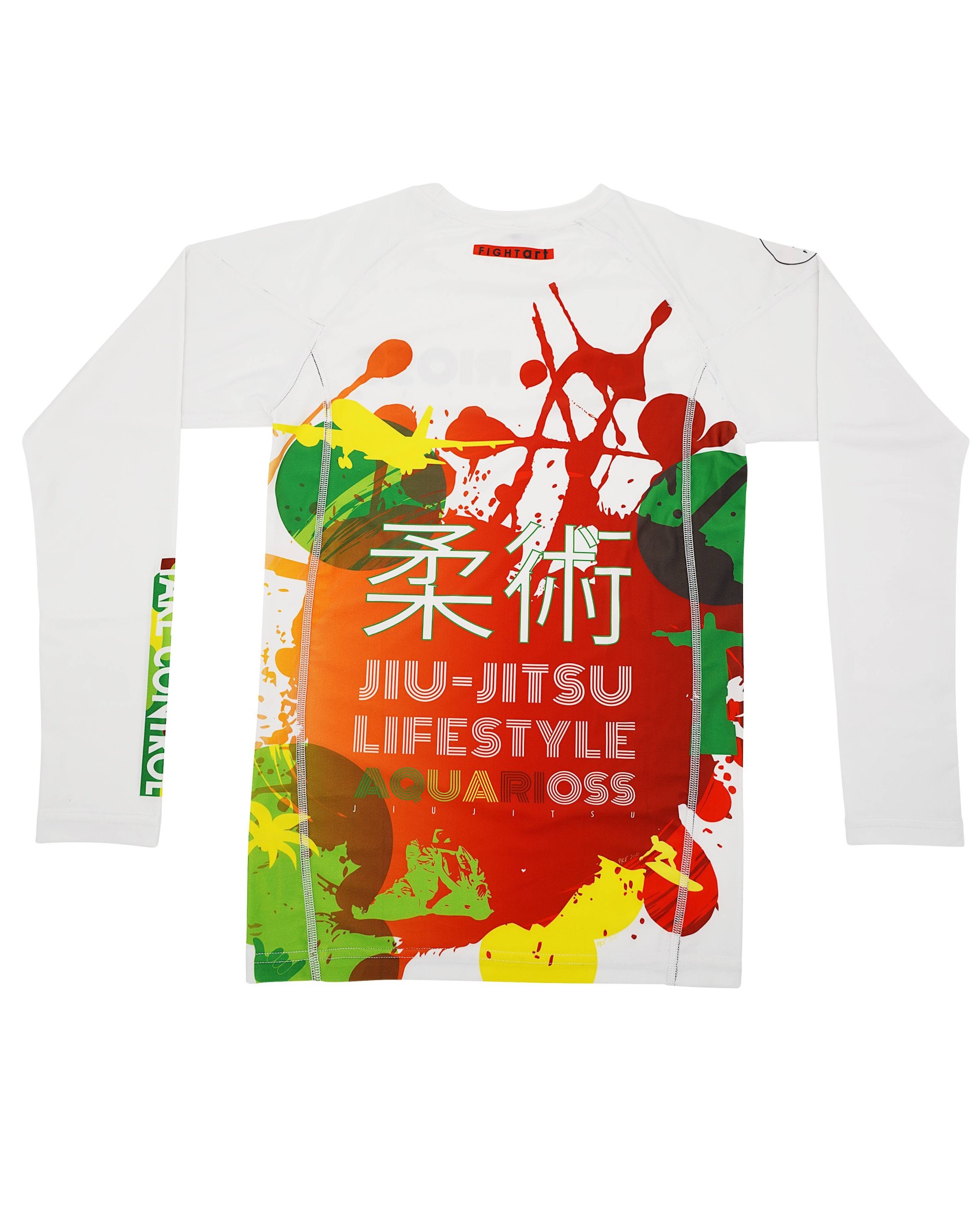 Rashguard à manches longues - Collection Technique & Performance - Modèle Aquarioss