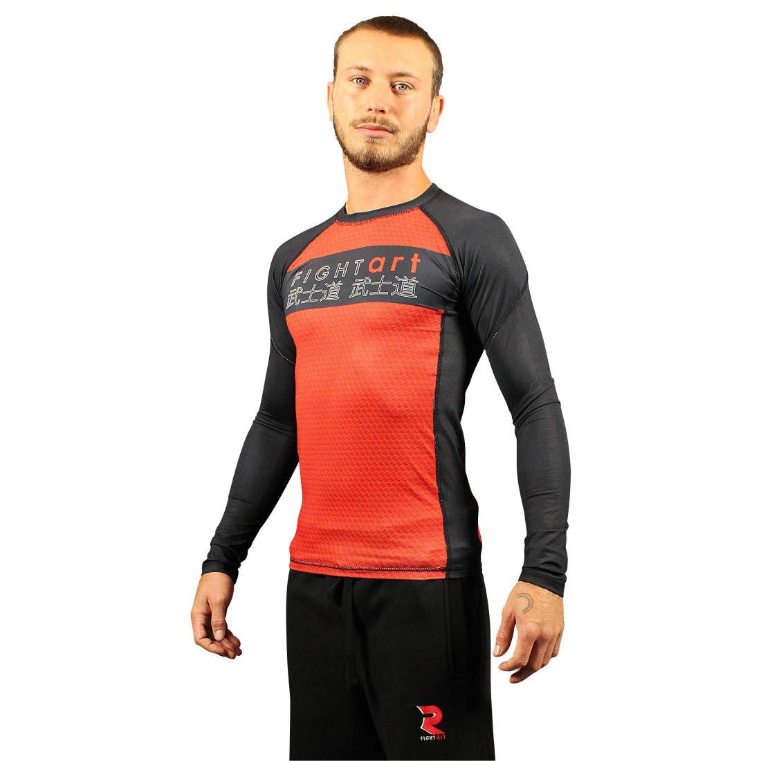 Rashguard à manches longues - Collection Technique & Performance - Modèle Bushido