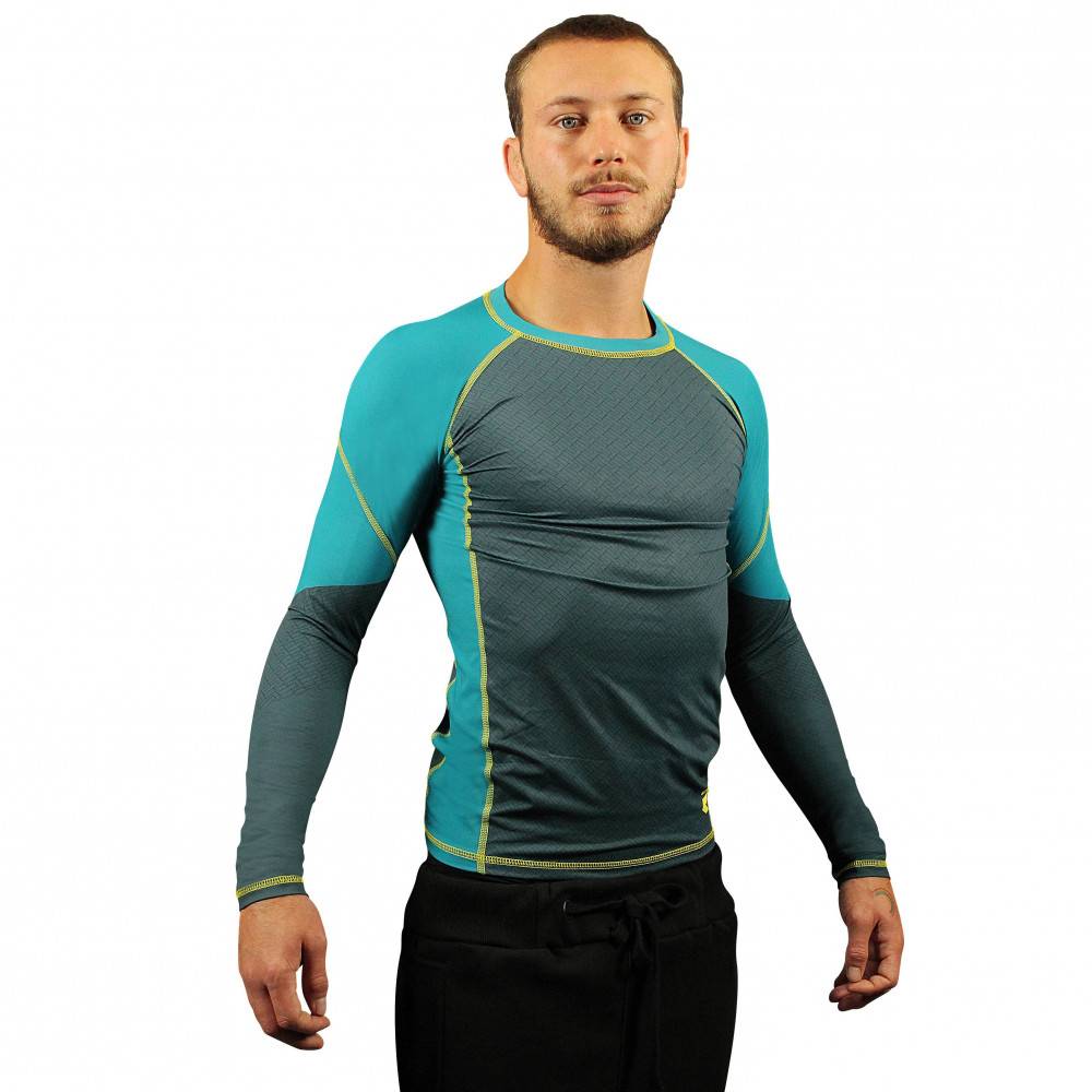 Rashguard bleu homme – Performance, confort & style arts martiaux | Fightart