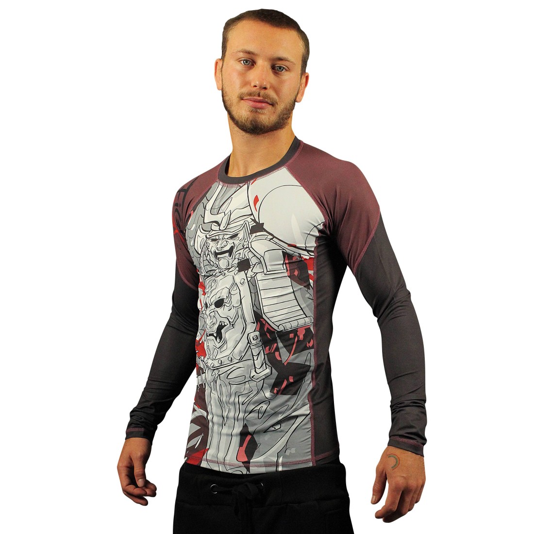 Rashguard à manches longues - Collection Technique & Performance - Modèle DPA Samuraï