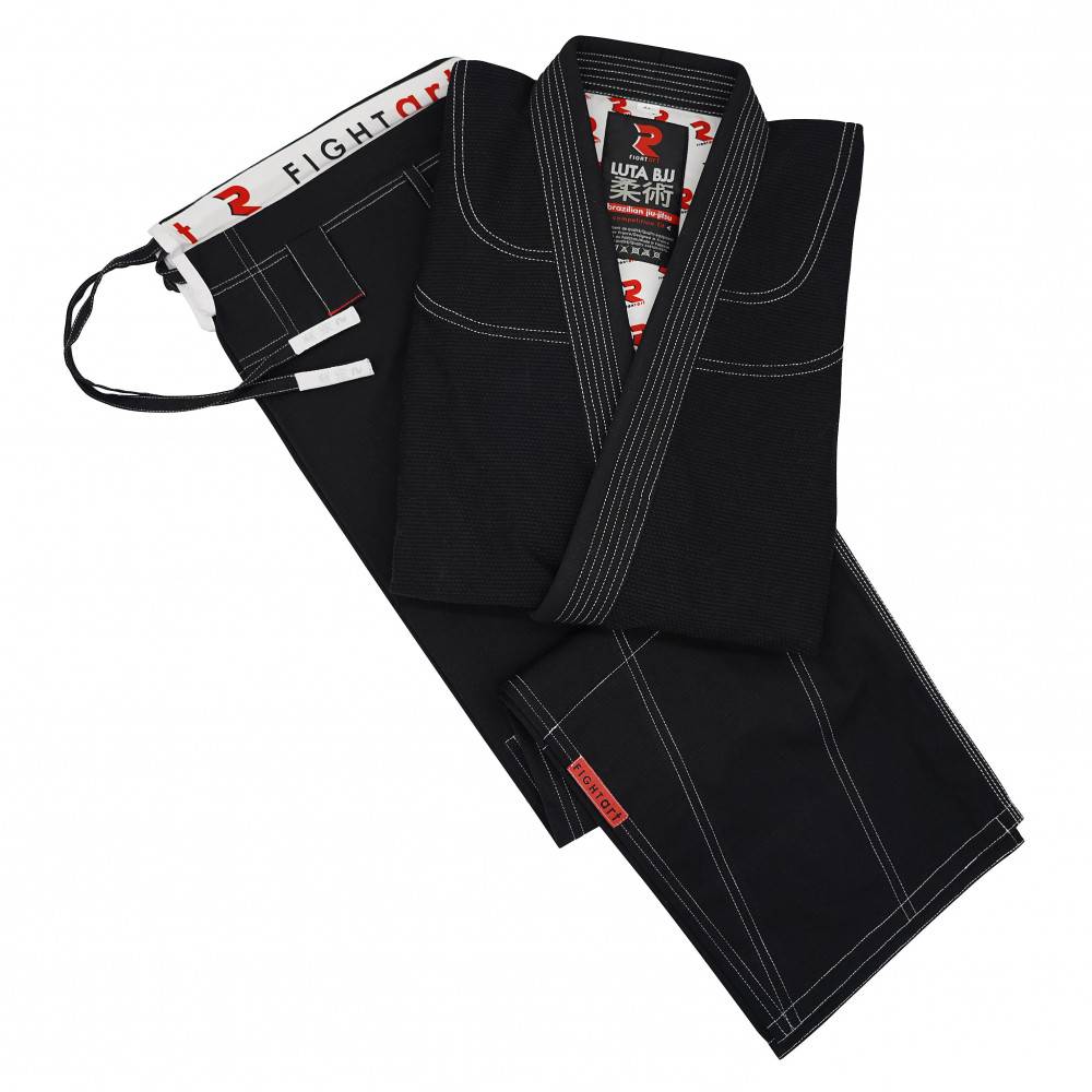 Kimono jiu jitsu Luta noir BJJ – Compétition IBJJF – Fightart