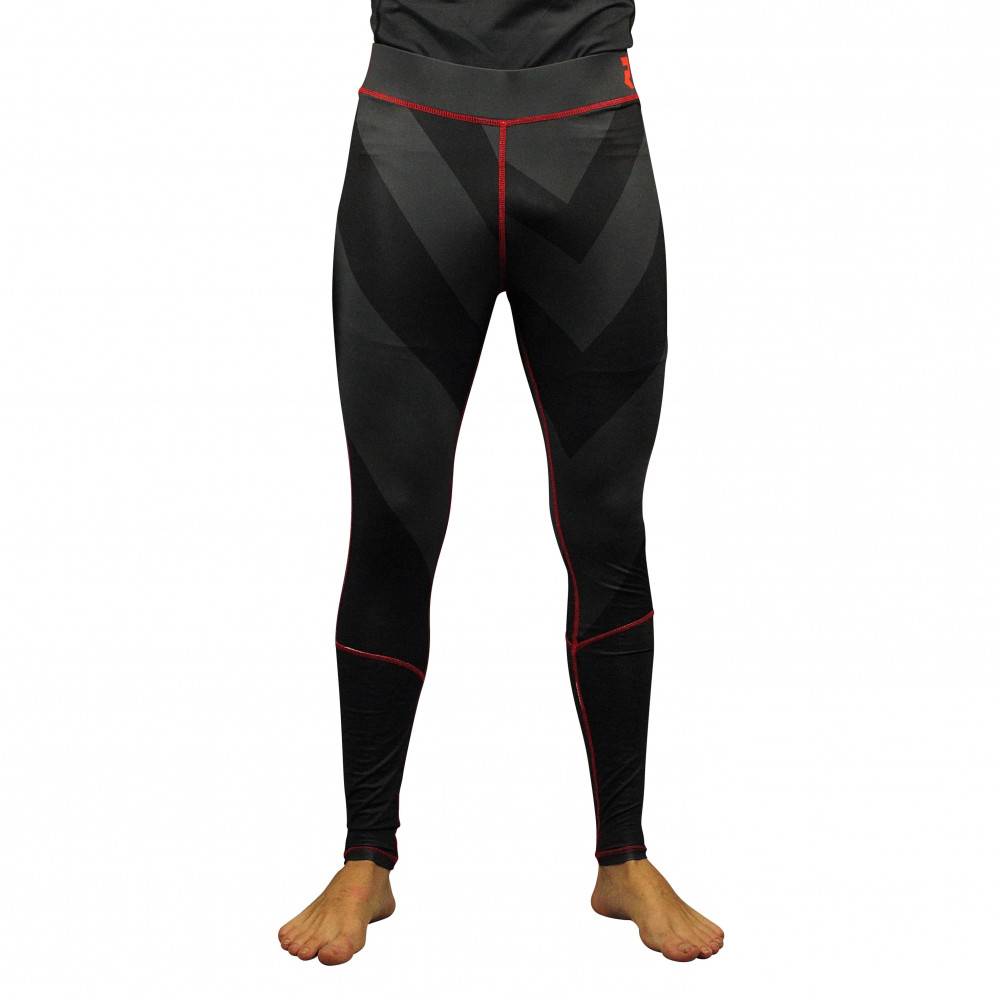 Legging pour homme noir et gris technique | Fightart