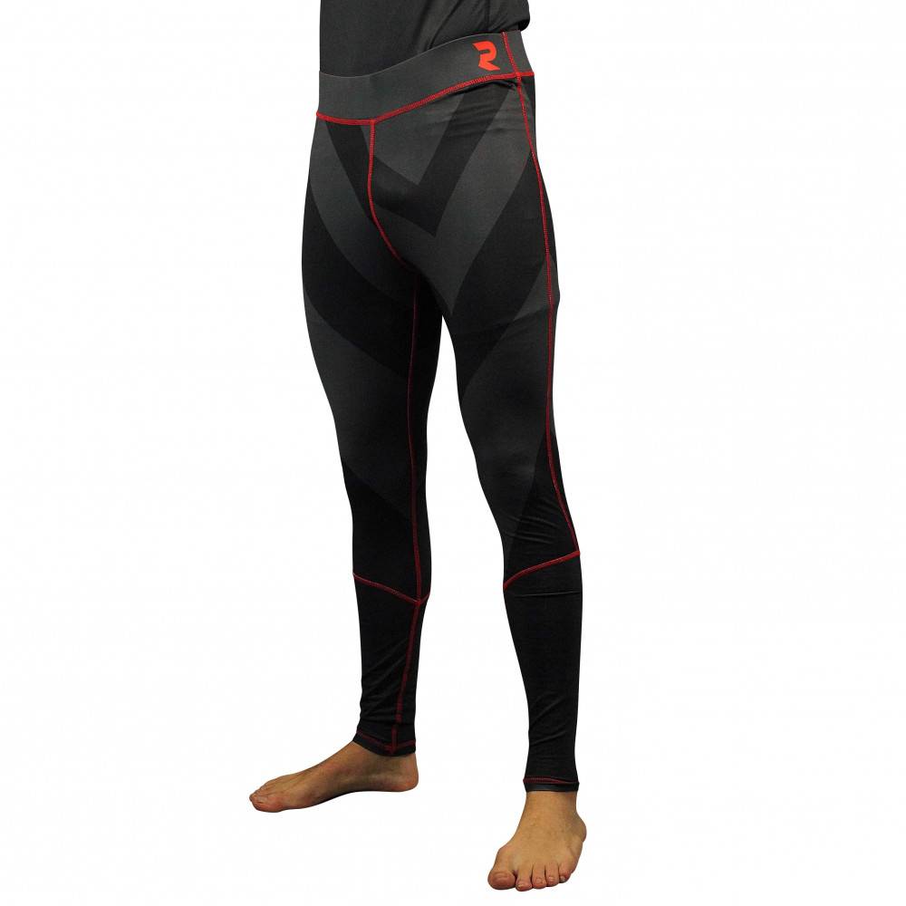 Legging pour homme noir et gris technique | Fightart