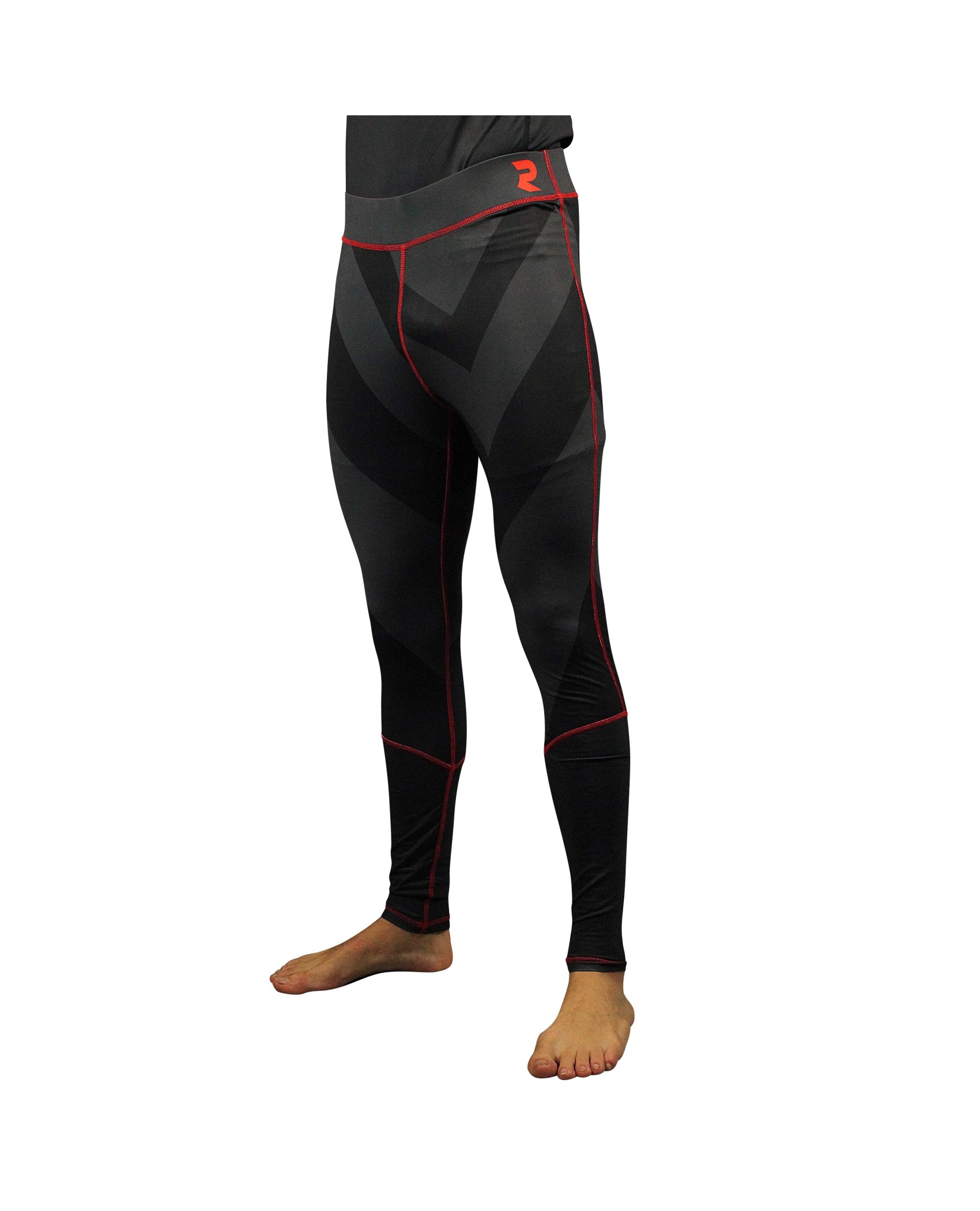 Legging pour homme noir et gris technique | Fightart