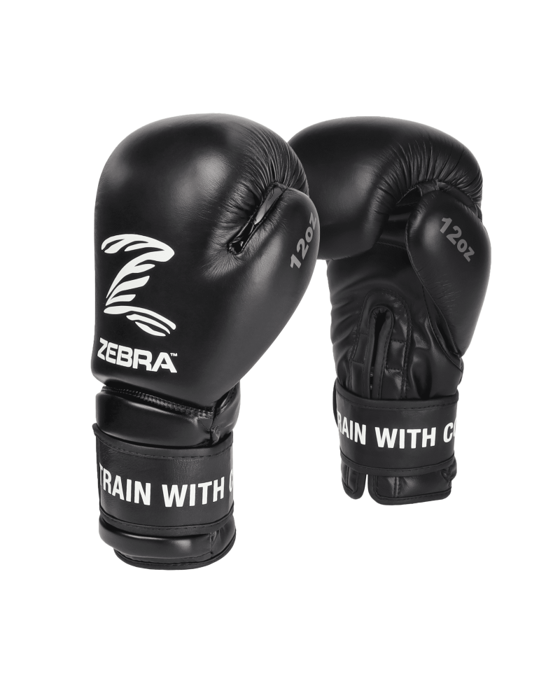 Gants boxe entraînement à fermeture par scratch