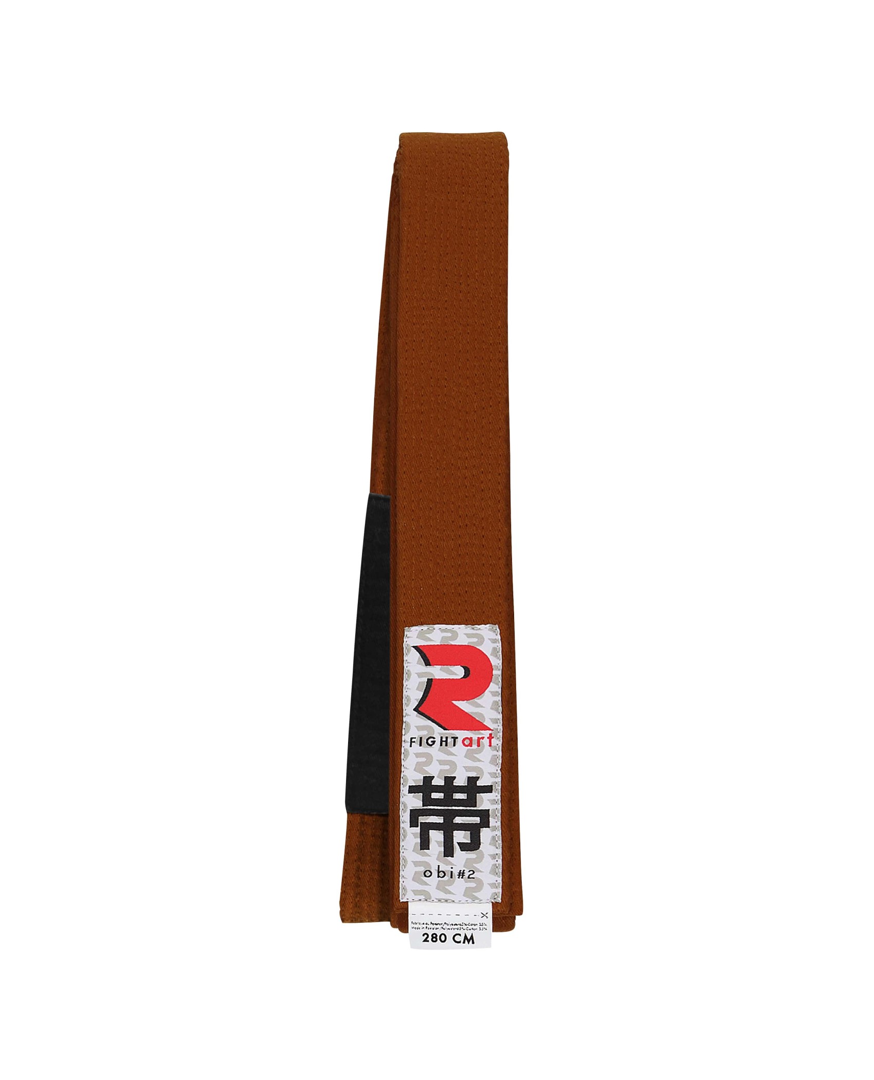 Ceinture jiu jitsu marron Fightart Obi 2 – Qualité & durabilité BJJ