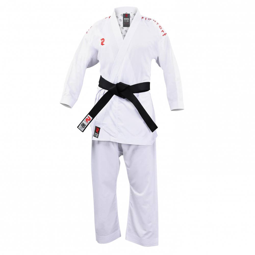 Kimono karaté compétition - Modèle Sempai marquage rouge