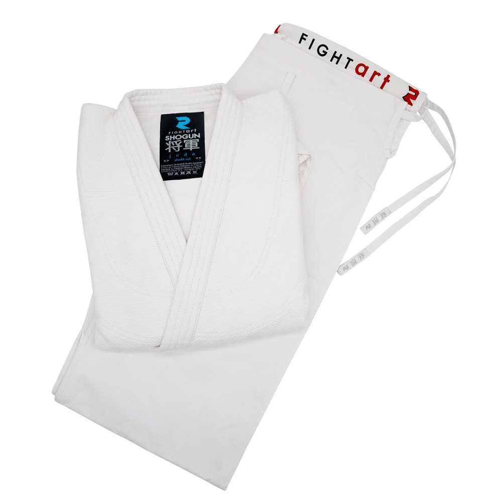 Kimono judo compétition IJF - Blanc - Modèle Shogun SLIM