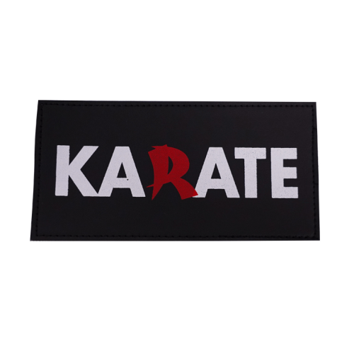 Patch "Karaté" 12x6 cm