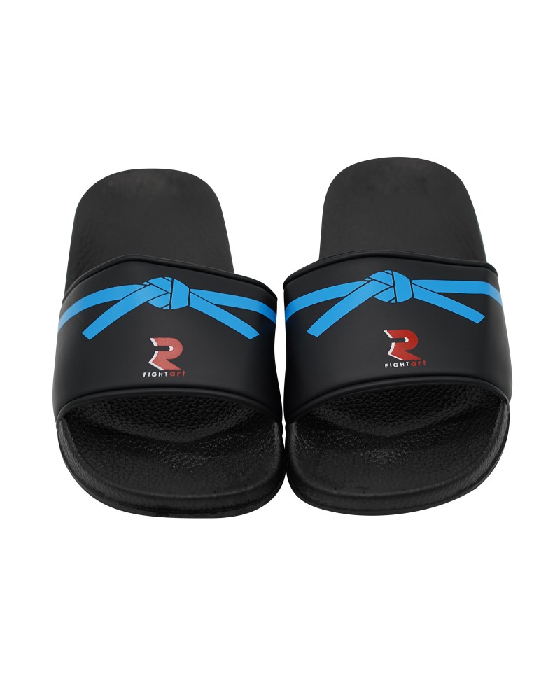 Accessoire arts martiaux - Claquette Dojo enfant - noire bleue