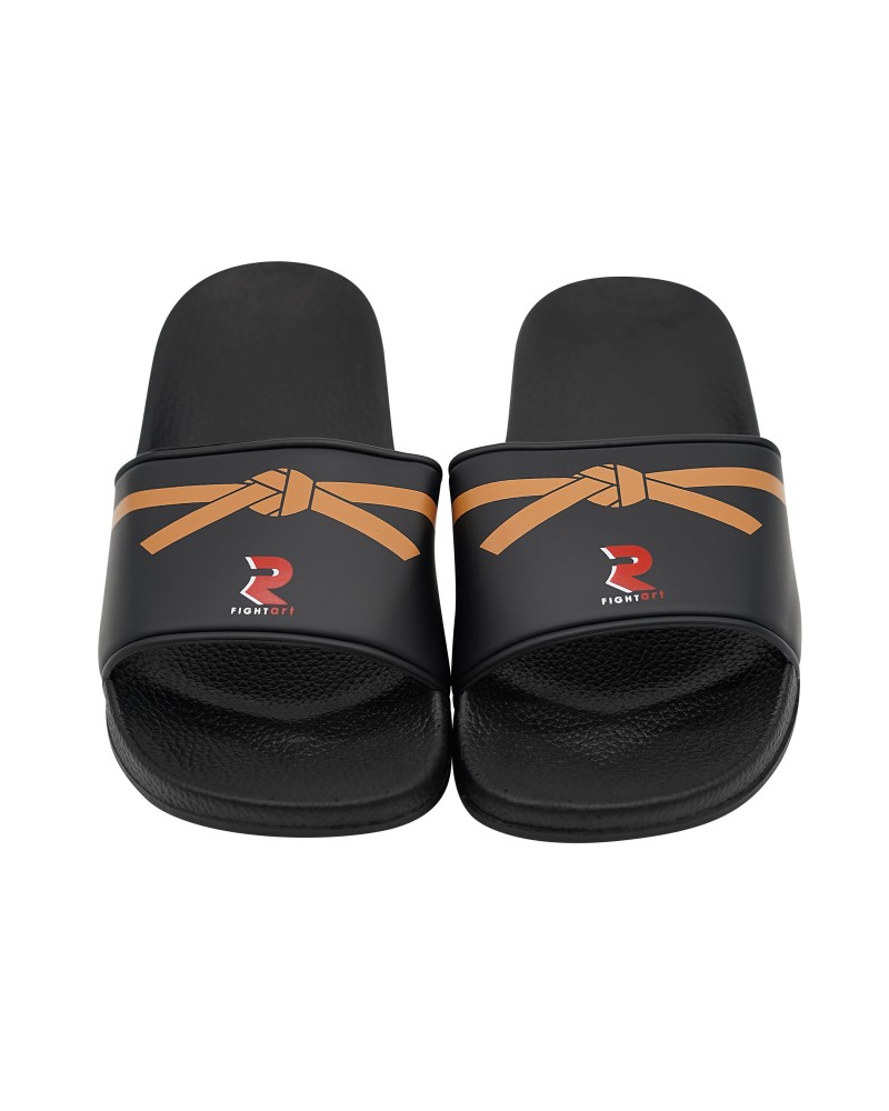 Accessoire arts martiaux - Claquette Dojo - noire marron