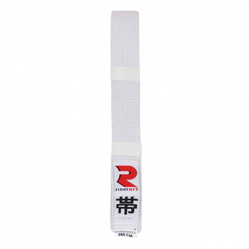 Ceinture arts martiaux blanche - Modèle Obi1
