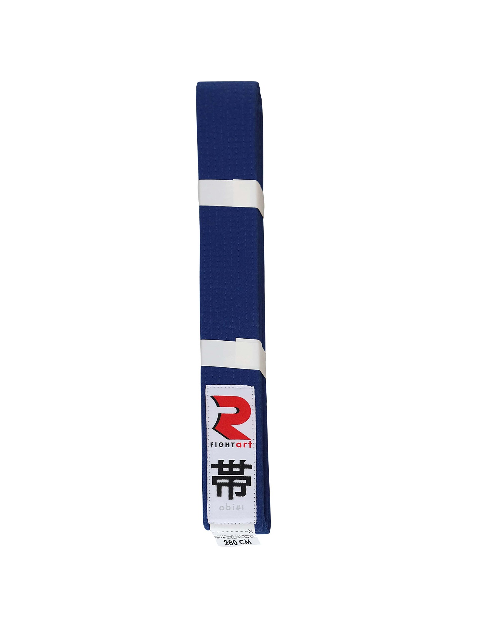 Ceinture arts martiaux bleue - Modèle Obi1