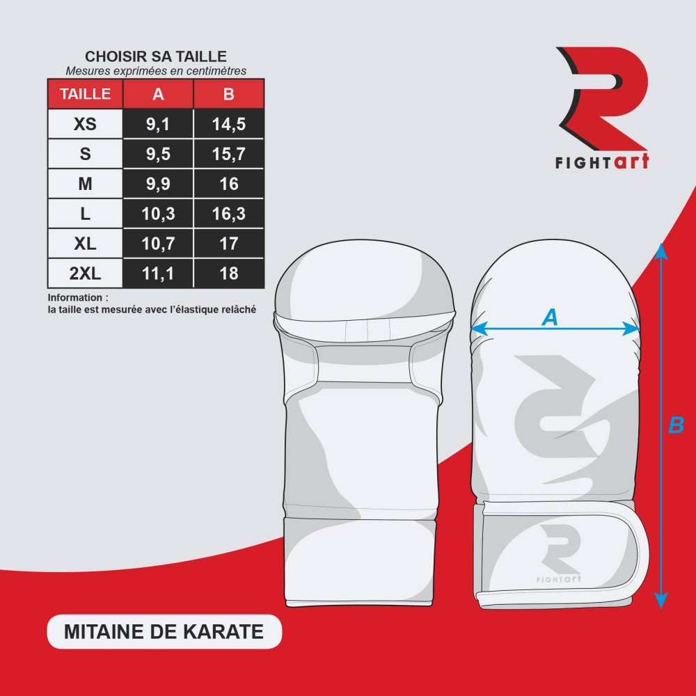 Gant de karaté intégral Fightart – Agréé compétition