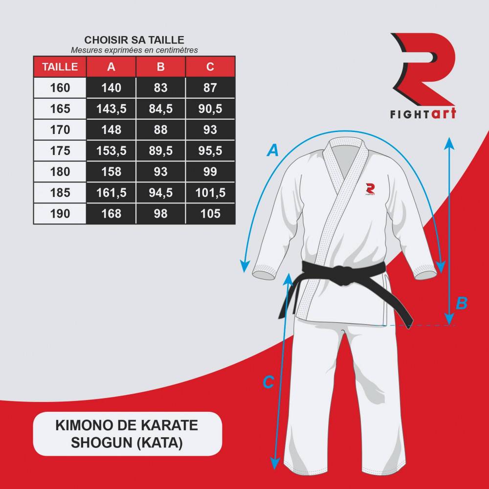 Kimono karaté compétition - Modèle Shogun WKF