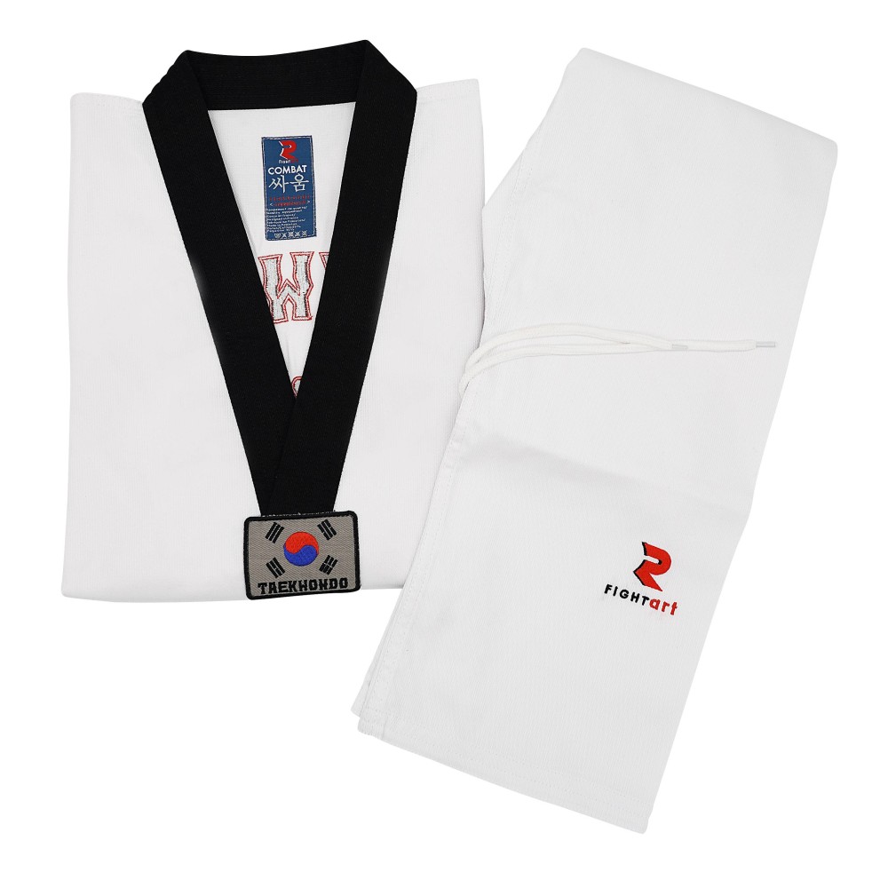 Dobok taekwondo Combat Fightart – Entraînement et compétition