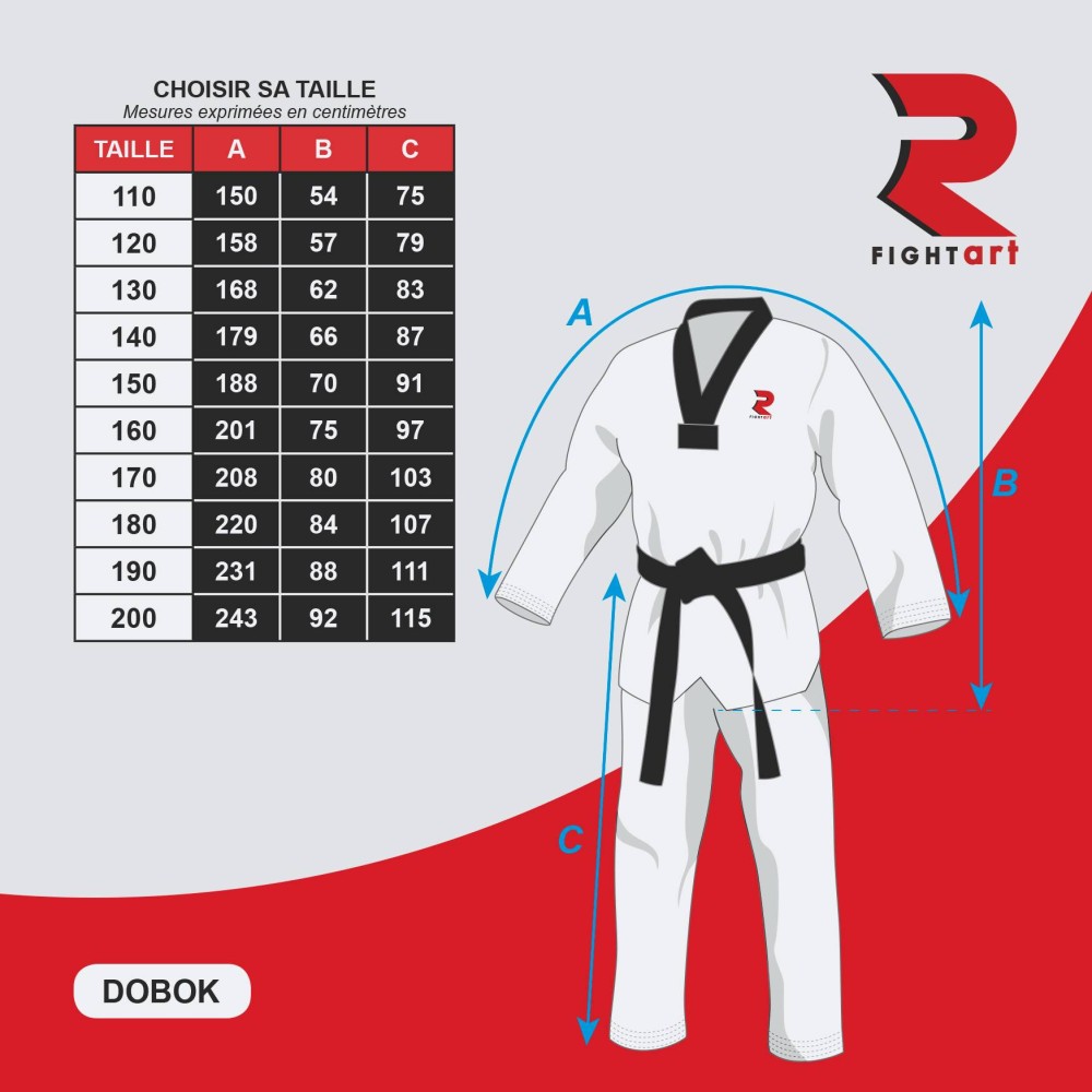 FightArt - Dobok Taekwondo Combat