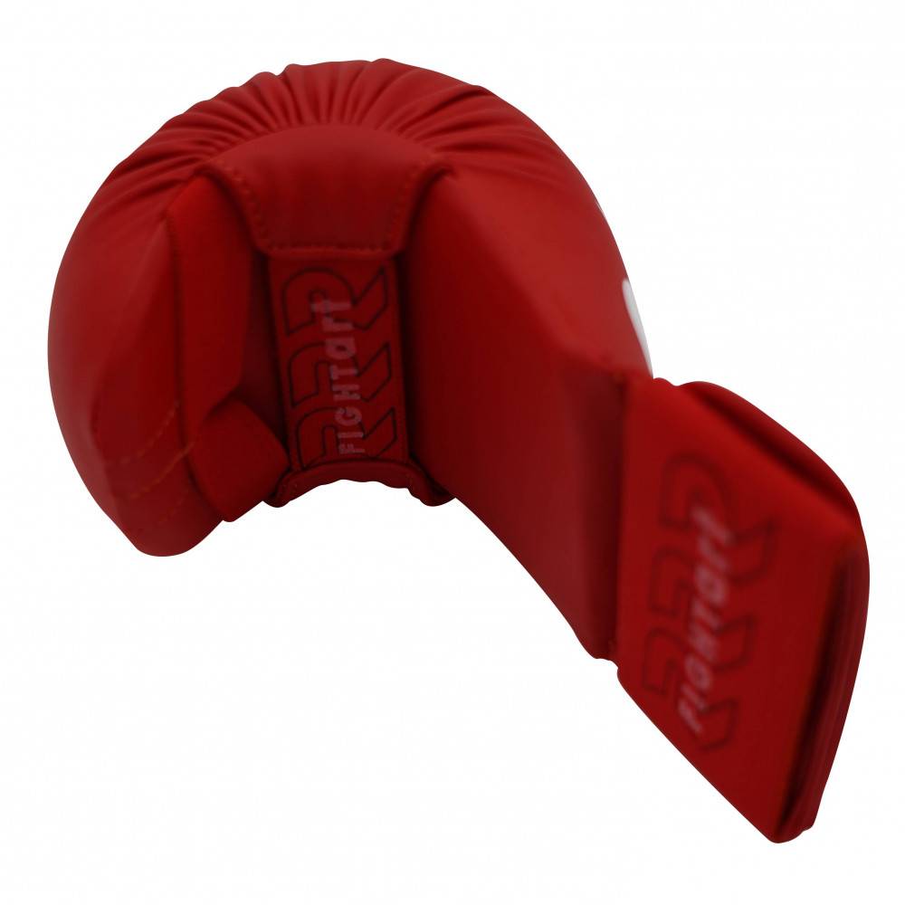 Gant de karaté rouge intégral Fightart – Agréé compétition