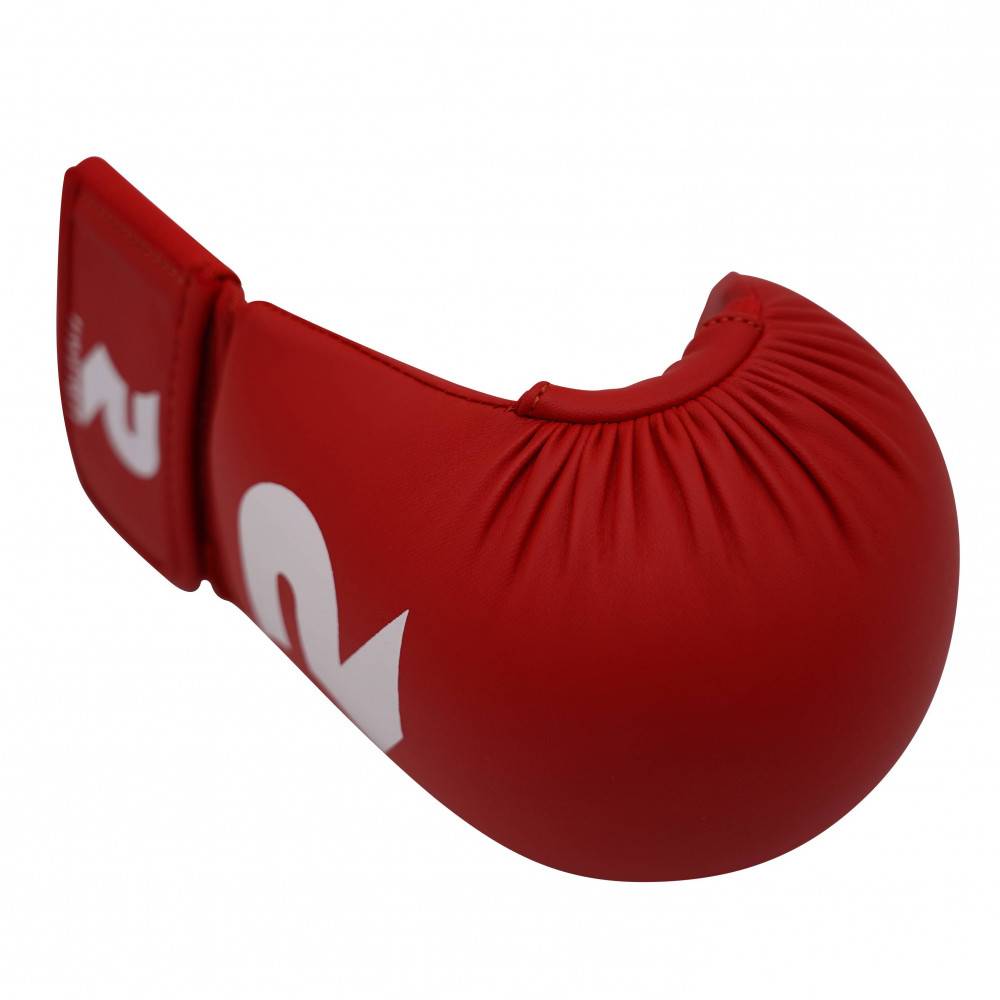 Gant de karaté rouge intégral Fightart – Agréé compétition