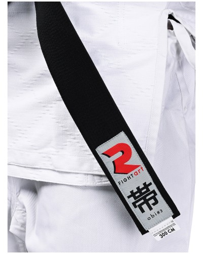 Ceinture noire judo Obi 3 – Ceinture haut de gamme Fightart