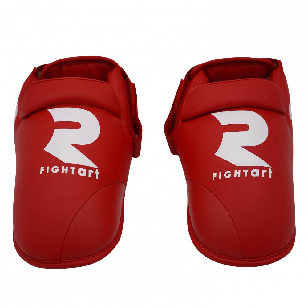 Protège pied karaté Fightart rouge – Homologué compétition