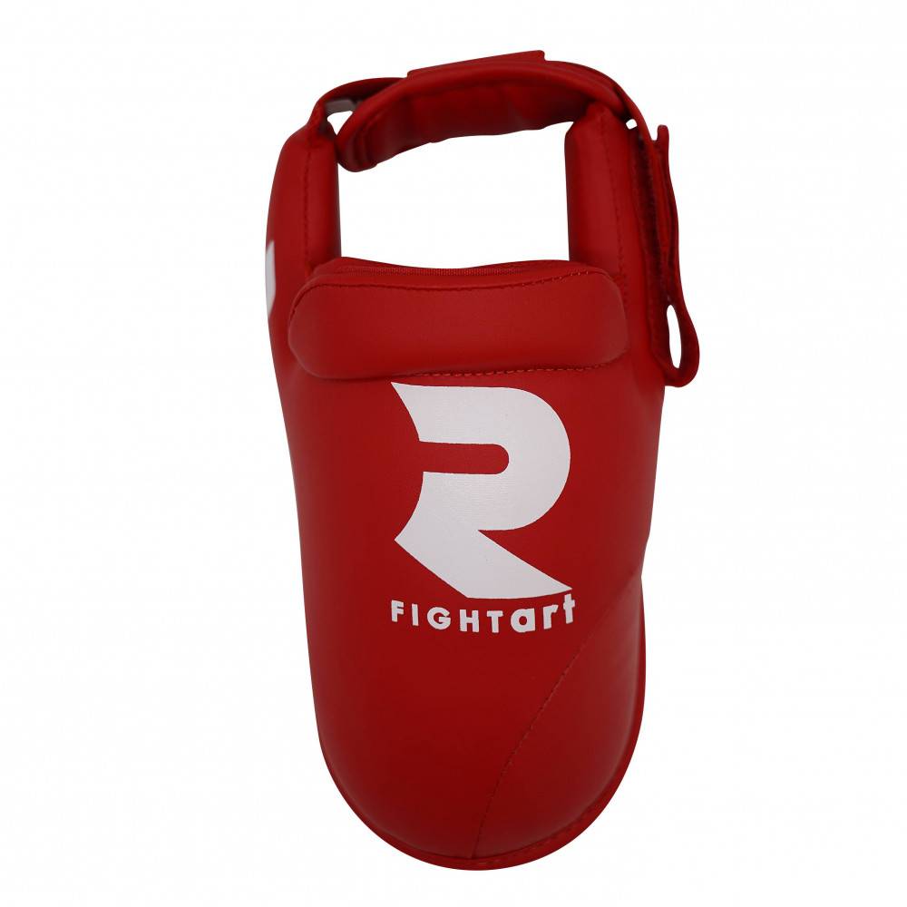 Protège pied karaté Fightart rouge – Homologué compétition