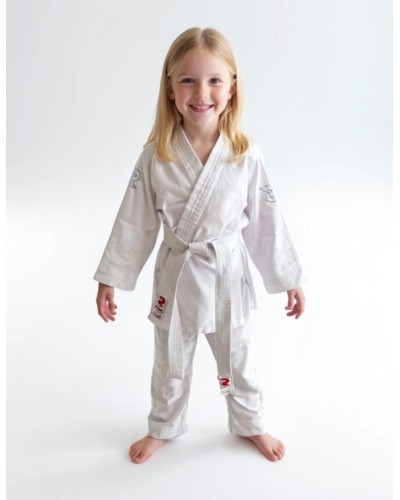 Kimono Judo Enfant Budo Dual Fit - Système Évolutif 2 en 1