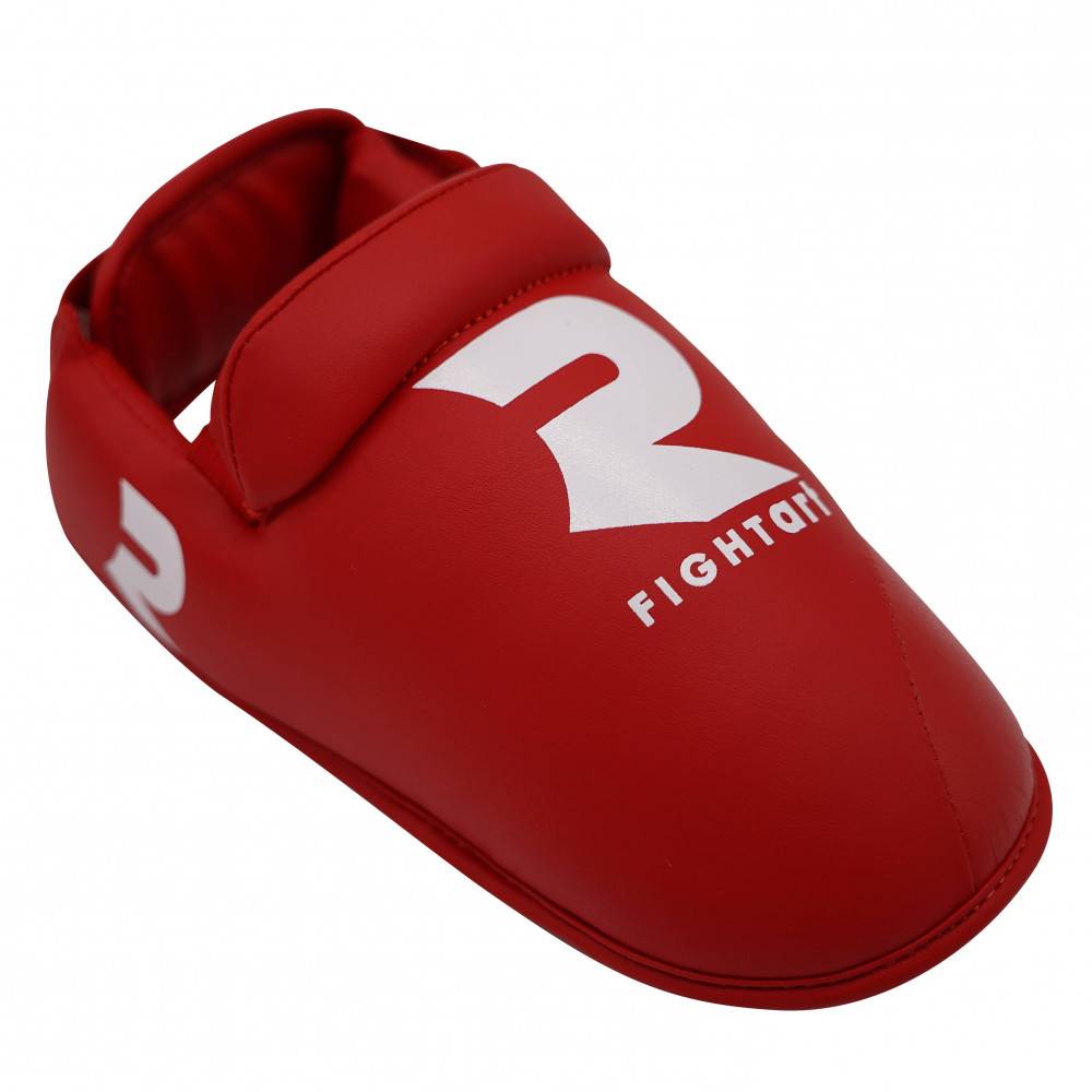 Protège pied karaté Fightart rouge – Homologué compétition