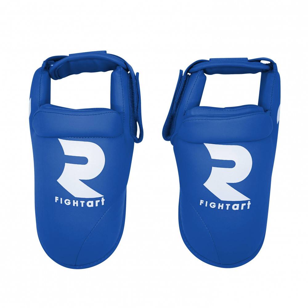 Protège pied karaté Fightart bleu – Homologué compétition