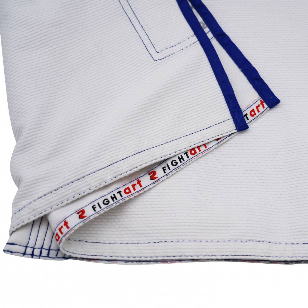 Kimono jiujitsu entraînement - Modèle Treino blanc - adulte