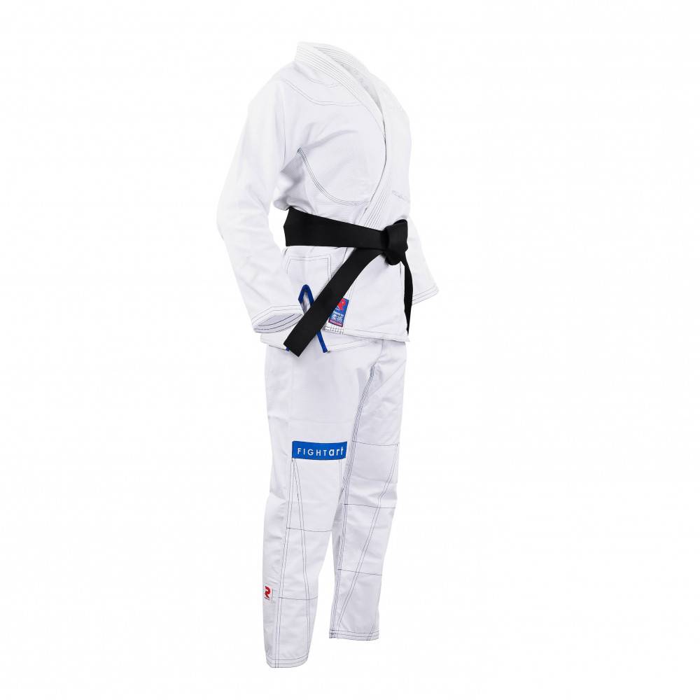 Kimono jiujitsu entraînement - Modèle Treino blanc - adulte