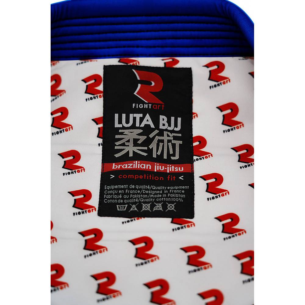Kimono jiu jitsu Luta bleu BJJ – Compétition IBJJF – Fightart