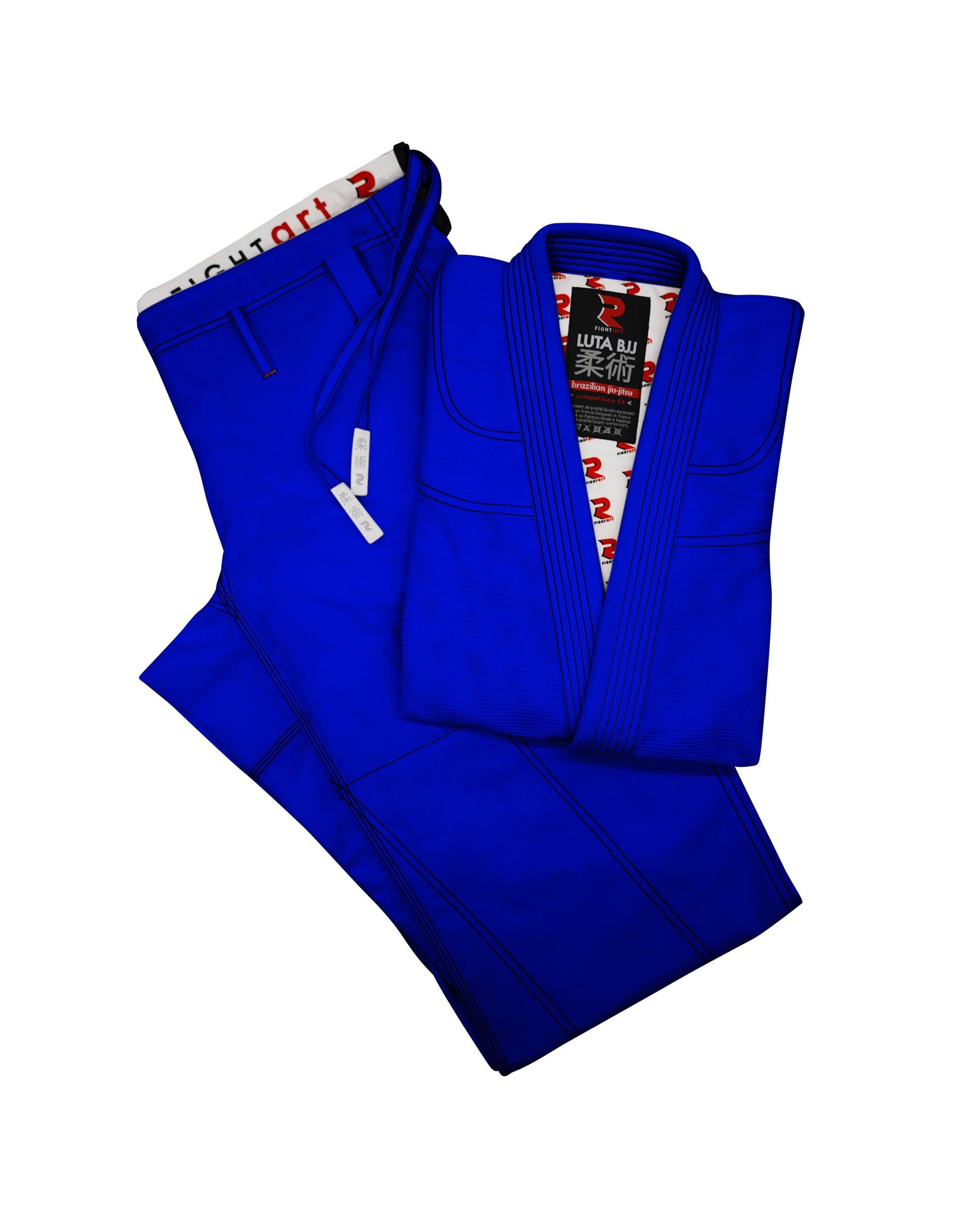 Kimono jiu jitsu Luta bleu BJJ – Compétition IBJJF – Fightart