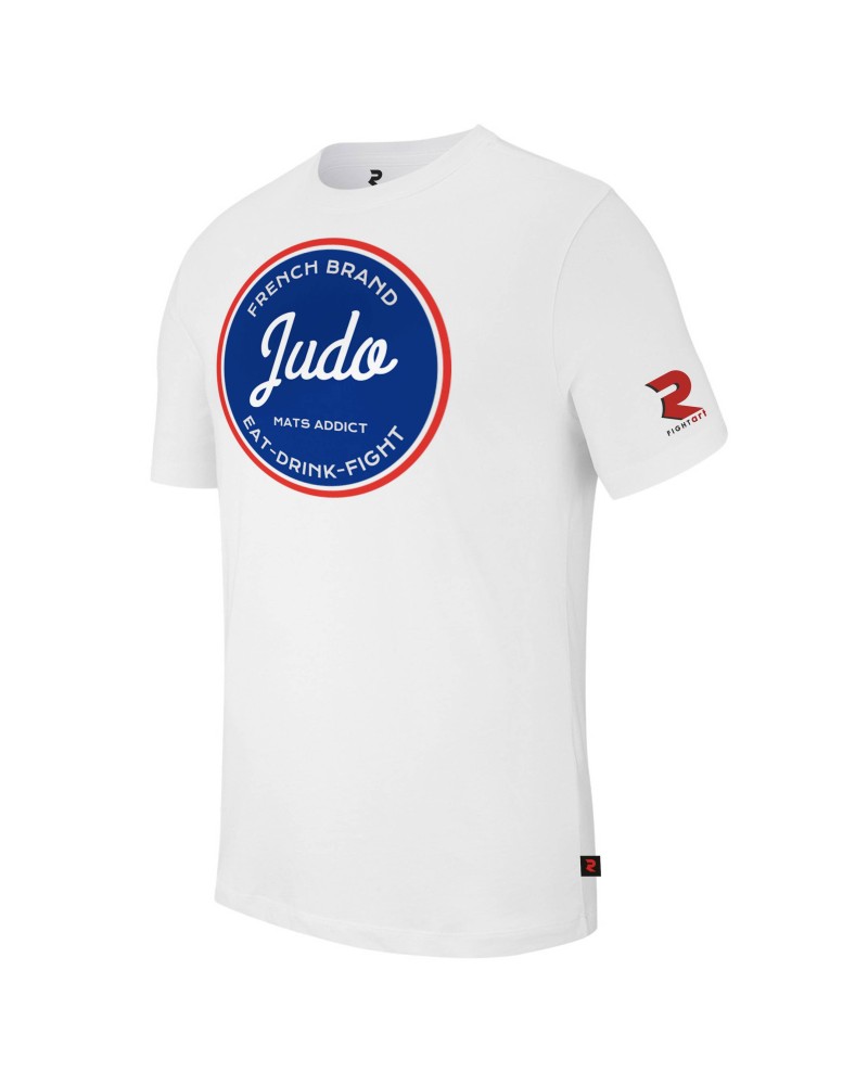 T-shirt judo blanc - Collection Loisirs & Lifestyle - Modèle French