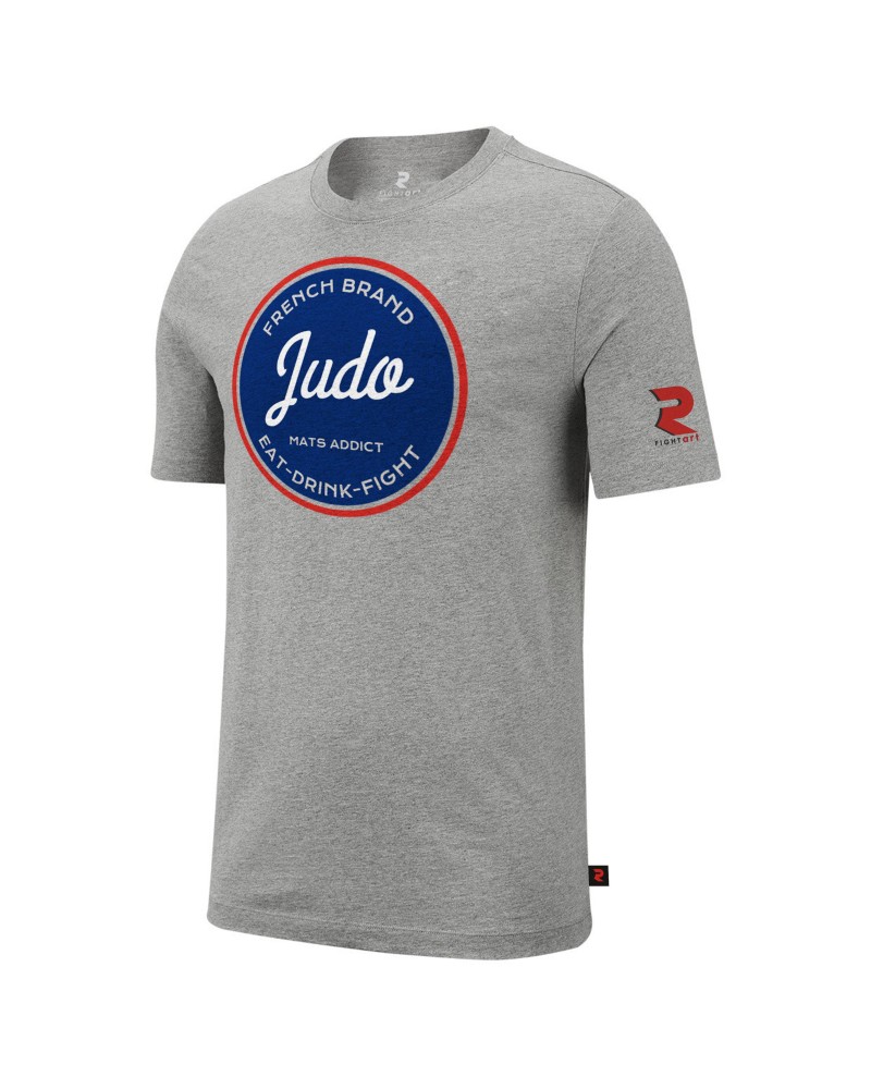 T-shirt judo gris - Collection Loisirs & Lifestyle - Modèle French
