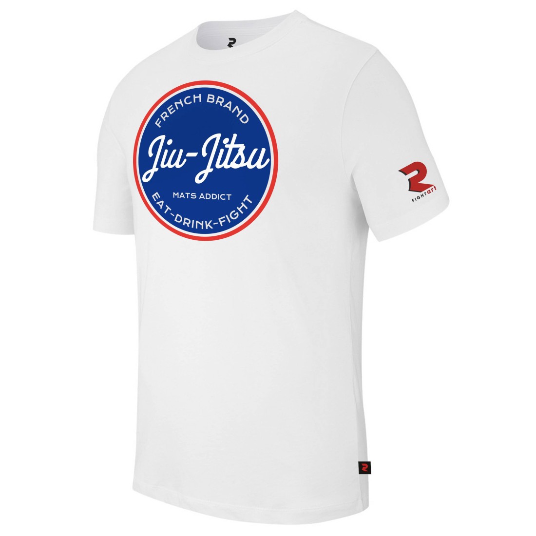 T-shirt jiu jitsu blanc - Collection Loisirs & Lifestyle - Modèle French