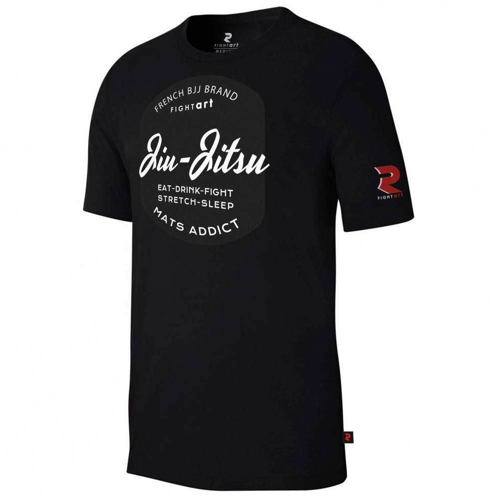 T shirt homme coton bio jiu jitsu – Confort naturel & style épuré