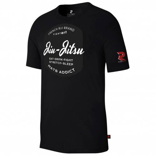 T-shirt jiu jitsu noir - Collection Loisirs & Lifestyle - Modèle Blason