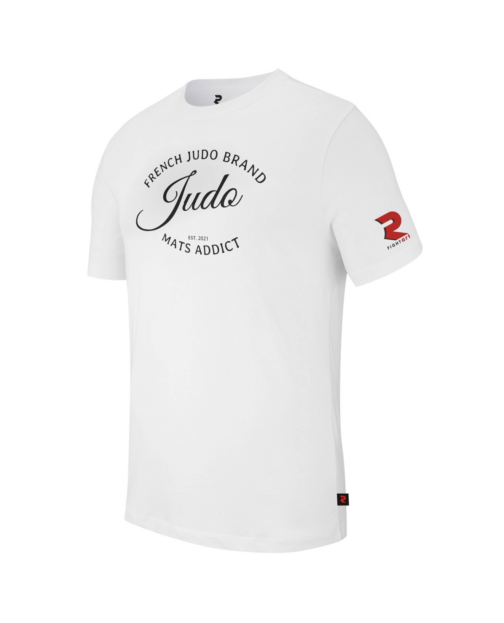 T-shirt judo blanc - Collection Loisirs & Lifestyle - Modèle Original