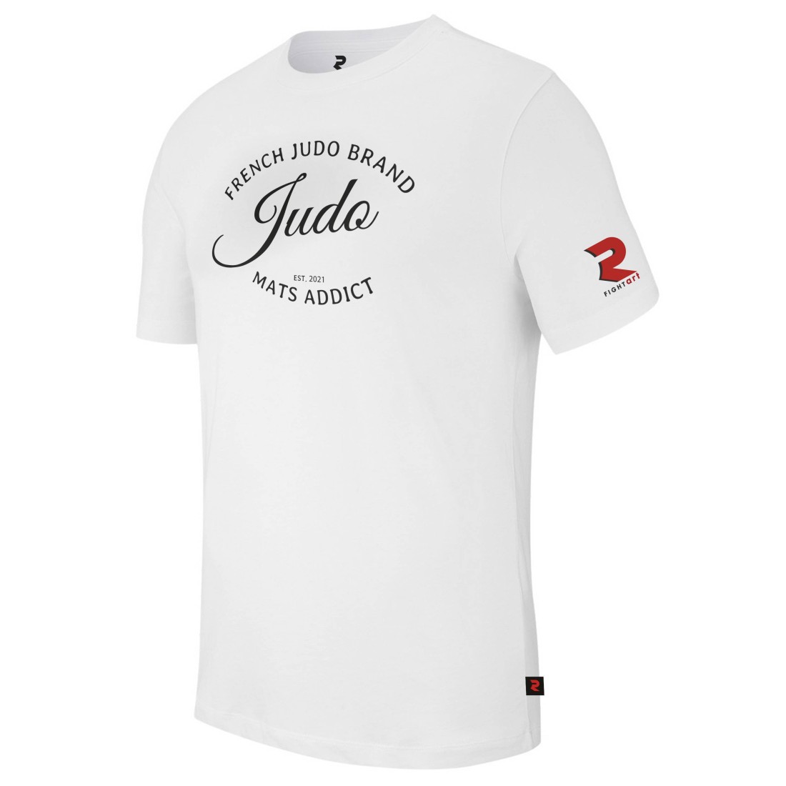 T-shirt judo blanc - Collection Loisirs & Lifestyle - Modèle Original