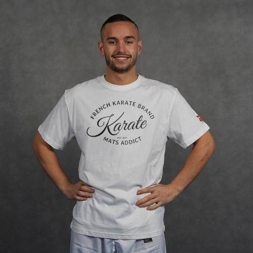 T-shirt karaté blanc - Collection Loisirs & Lifestyle - Modèle Original
