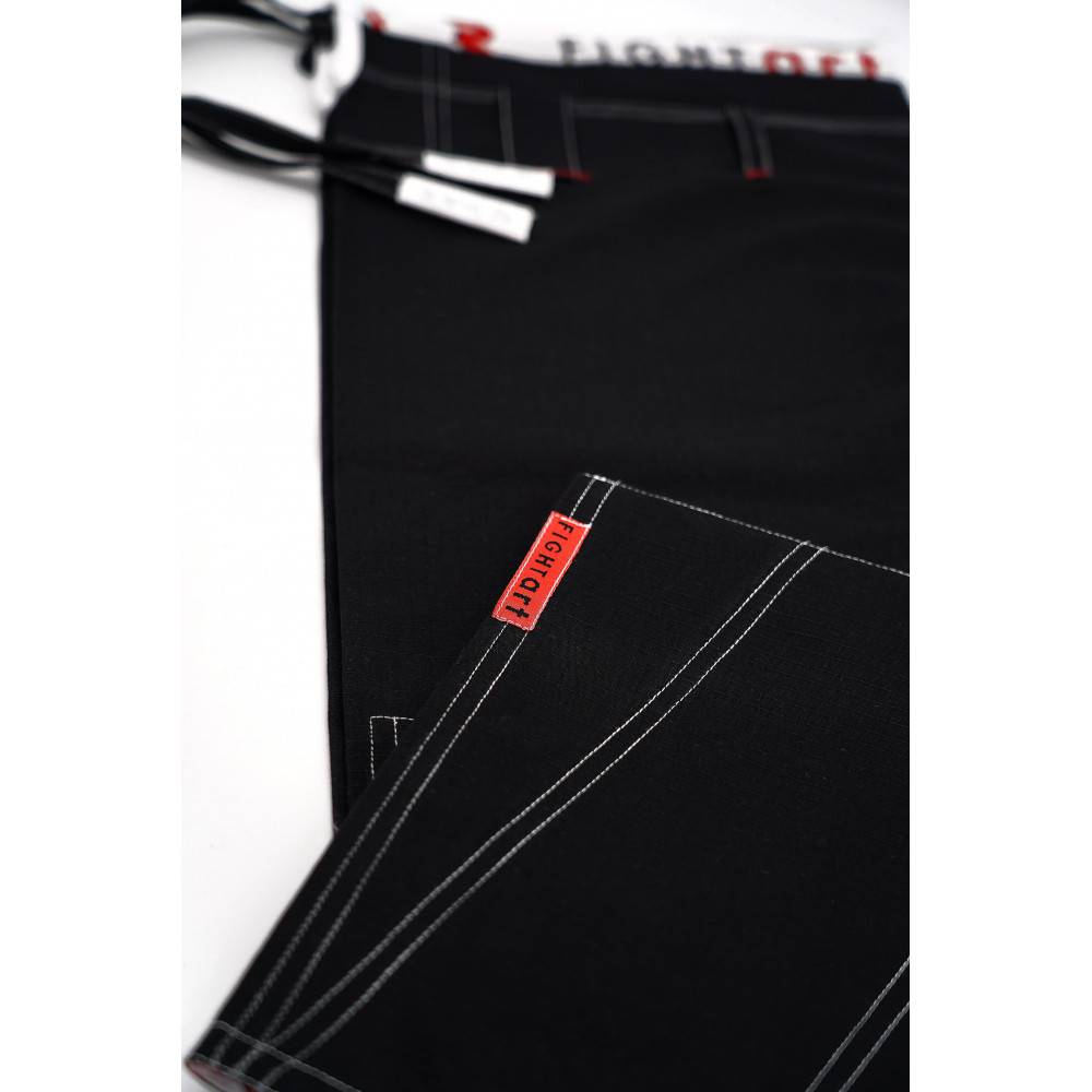 Kimono jiu jitsu Luta noir BJJ – Compétition IBJJF – Fightart