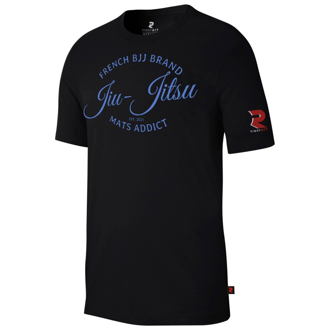 T-shirt jiu jitsu noir - Collection Loisirs & Lifestyle - Modèle Original