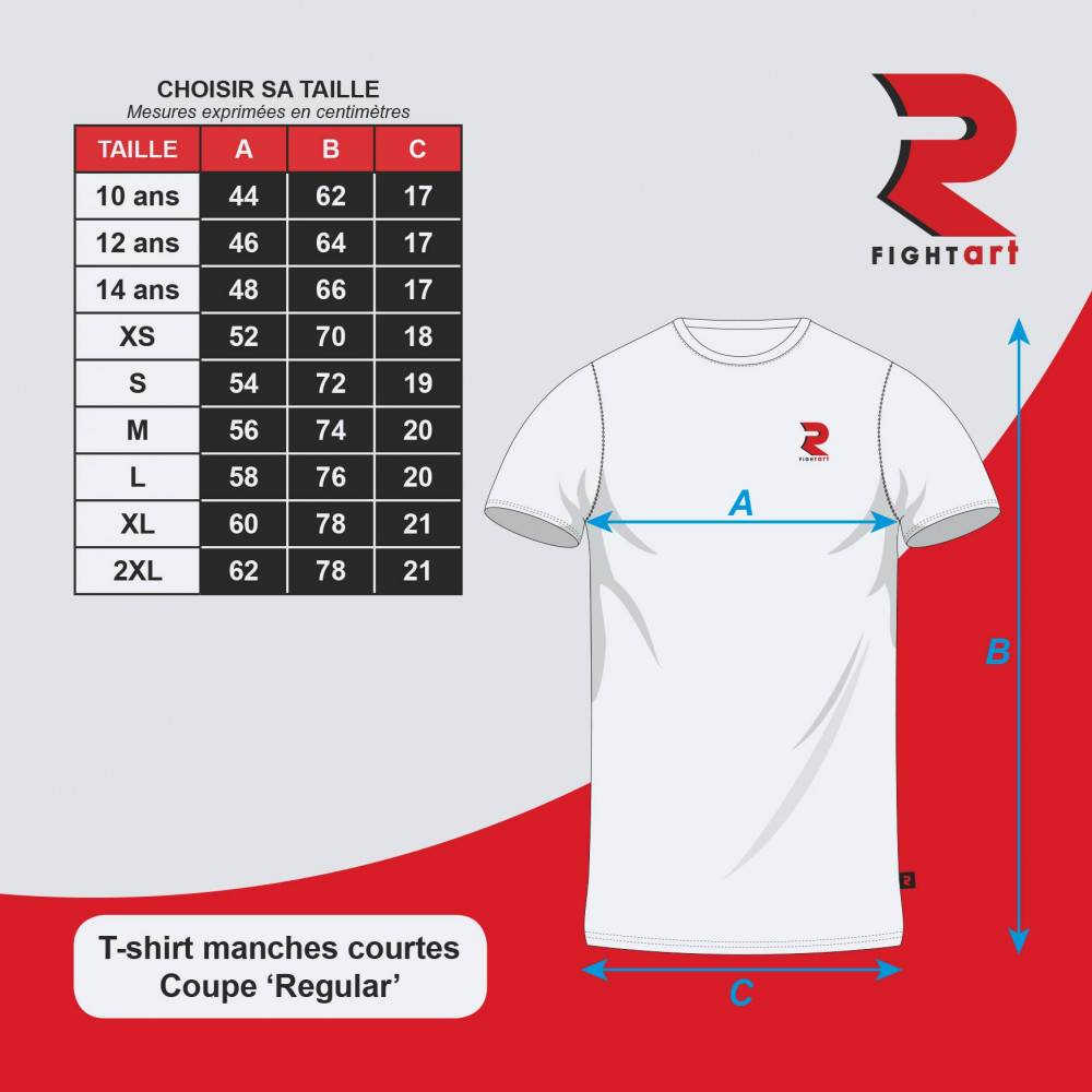 T-shirt blanc - Collection Loisirs & Lifestyle - modèle Contour