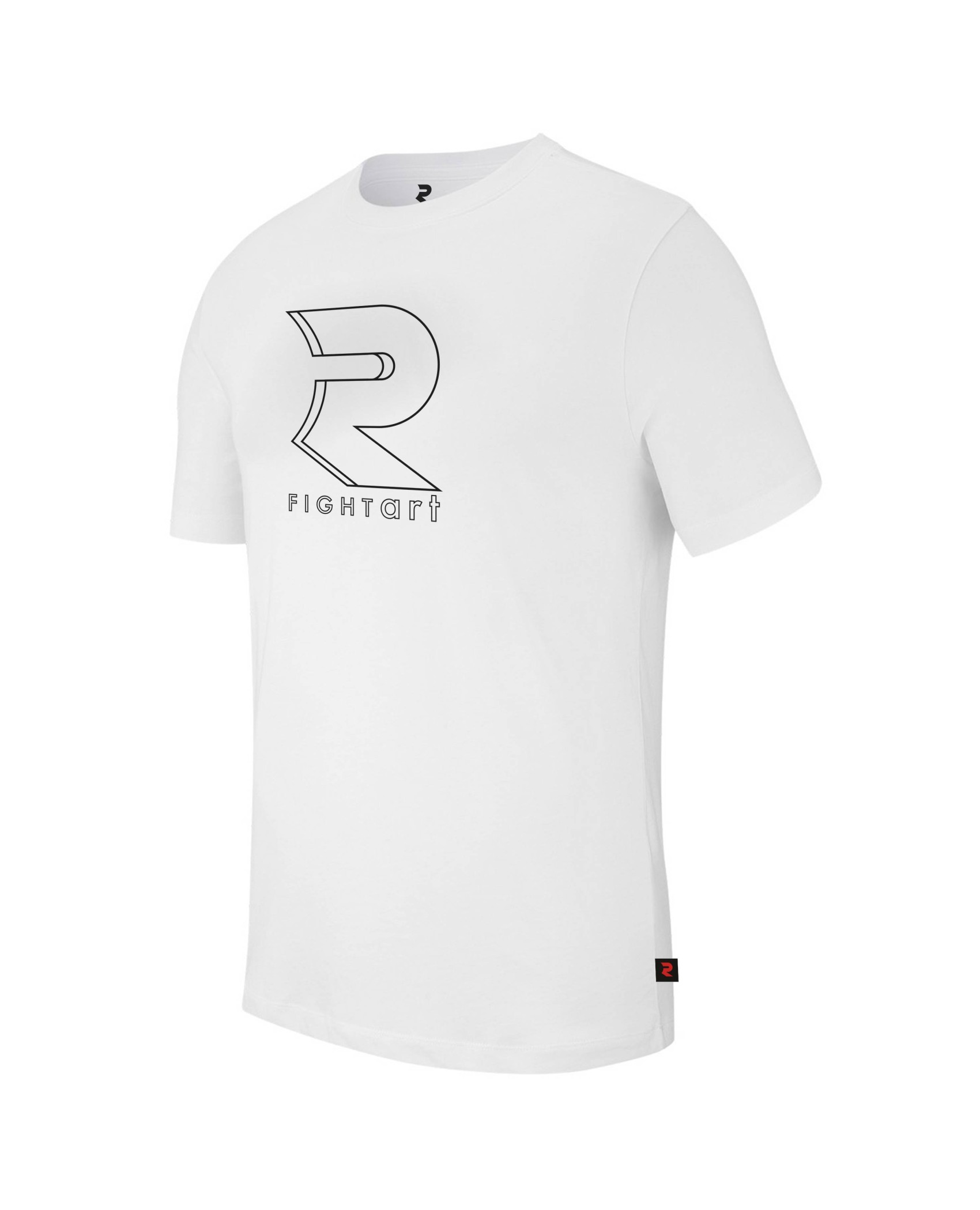 T-shirt blanc - Collection Loisirs & Lifestyle - modèle Contour