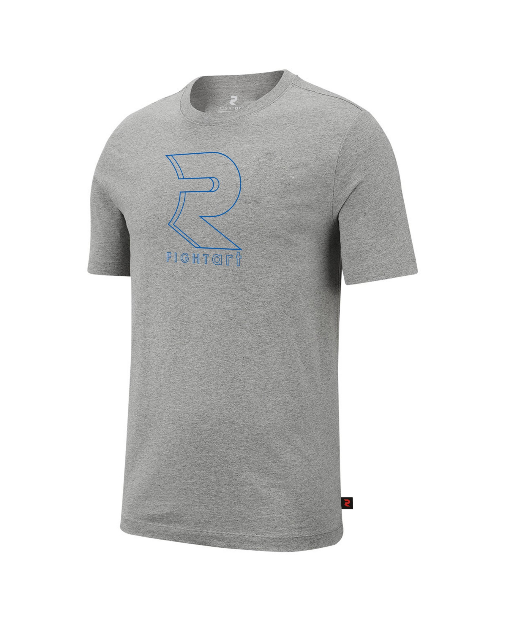 T shirt homme coton bio gris Contour – Confort naturel & style épuré