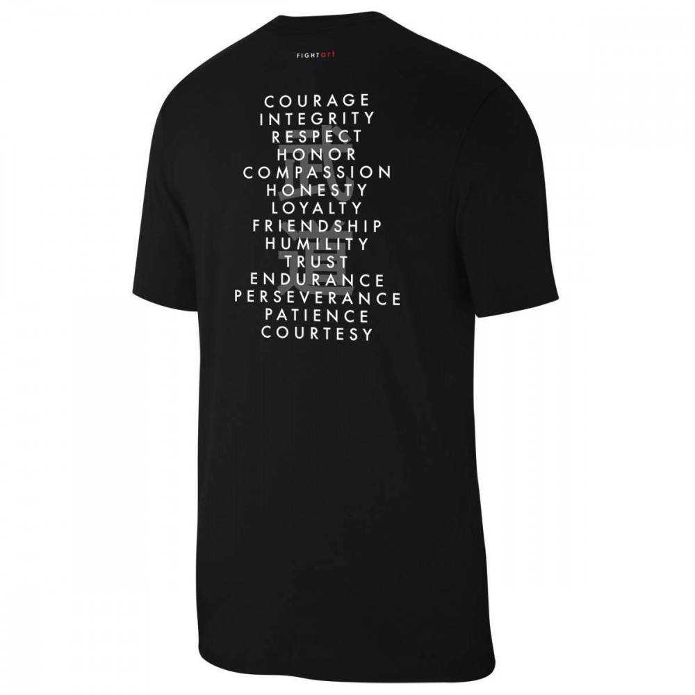 T shirt bushido code – Coton bio, style inspiré des tatamis | FIGHTART