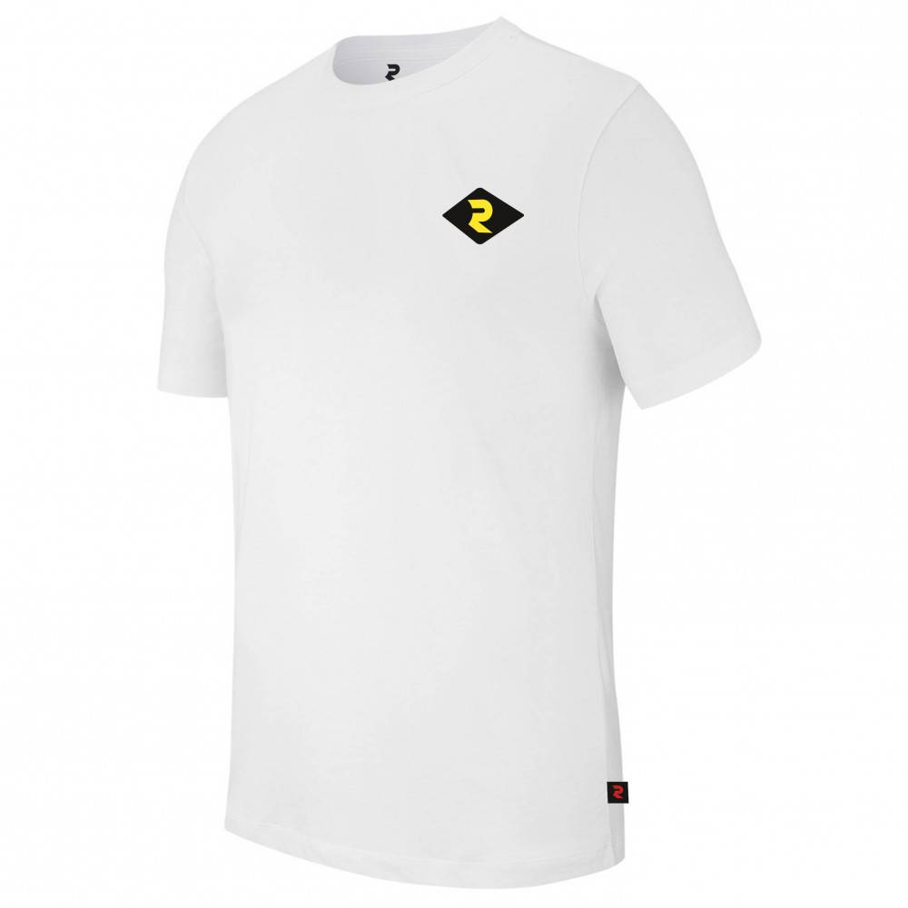T shirt homme blanc combat – Coton bio, coupe regular, style épuré